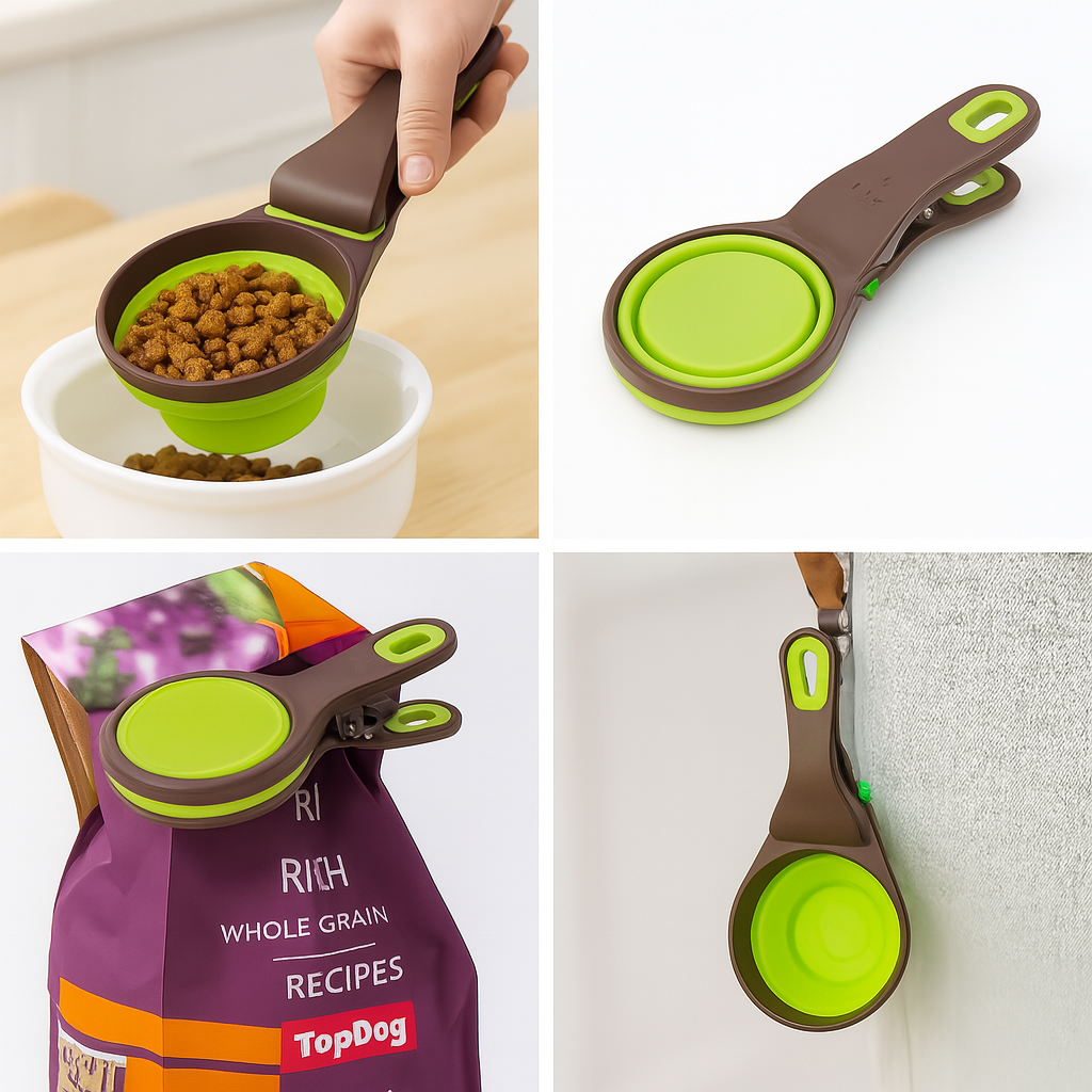 Silicone Pet Food Measuring Spoon