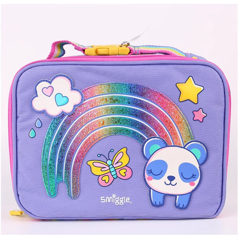 Special chain Australian smiggle meal bag for primary and secondary school students children's lunch bag for students lunch box bag snack bag outdoor