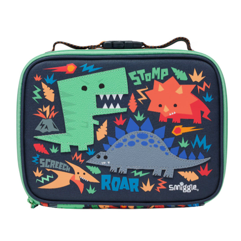 Special chain Australian smiggle meal bag for primary and secondary school students children's lunch bag for students lunch box bag snack bag outdoor