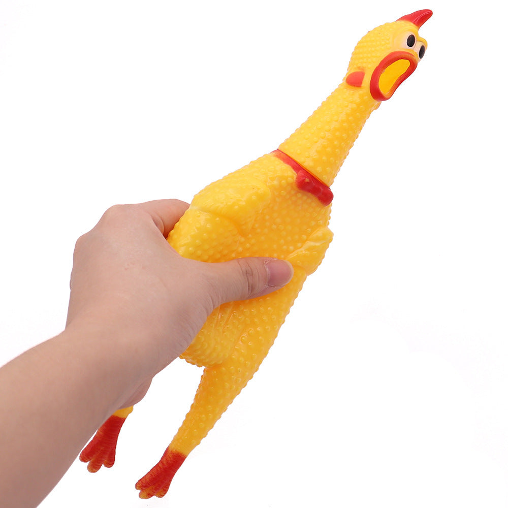 Funny Chicken Dog squeaky toy