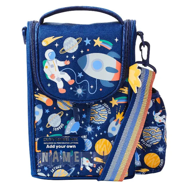 Blue Kids Lunch Bag – Insulated with Bottle Holder