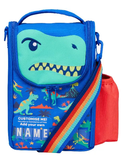 Blue Kids Lunch Bag – Insulated with Bottle Holder