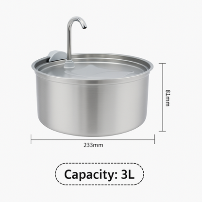 Stainless Cat Water Fountain