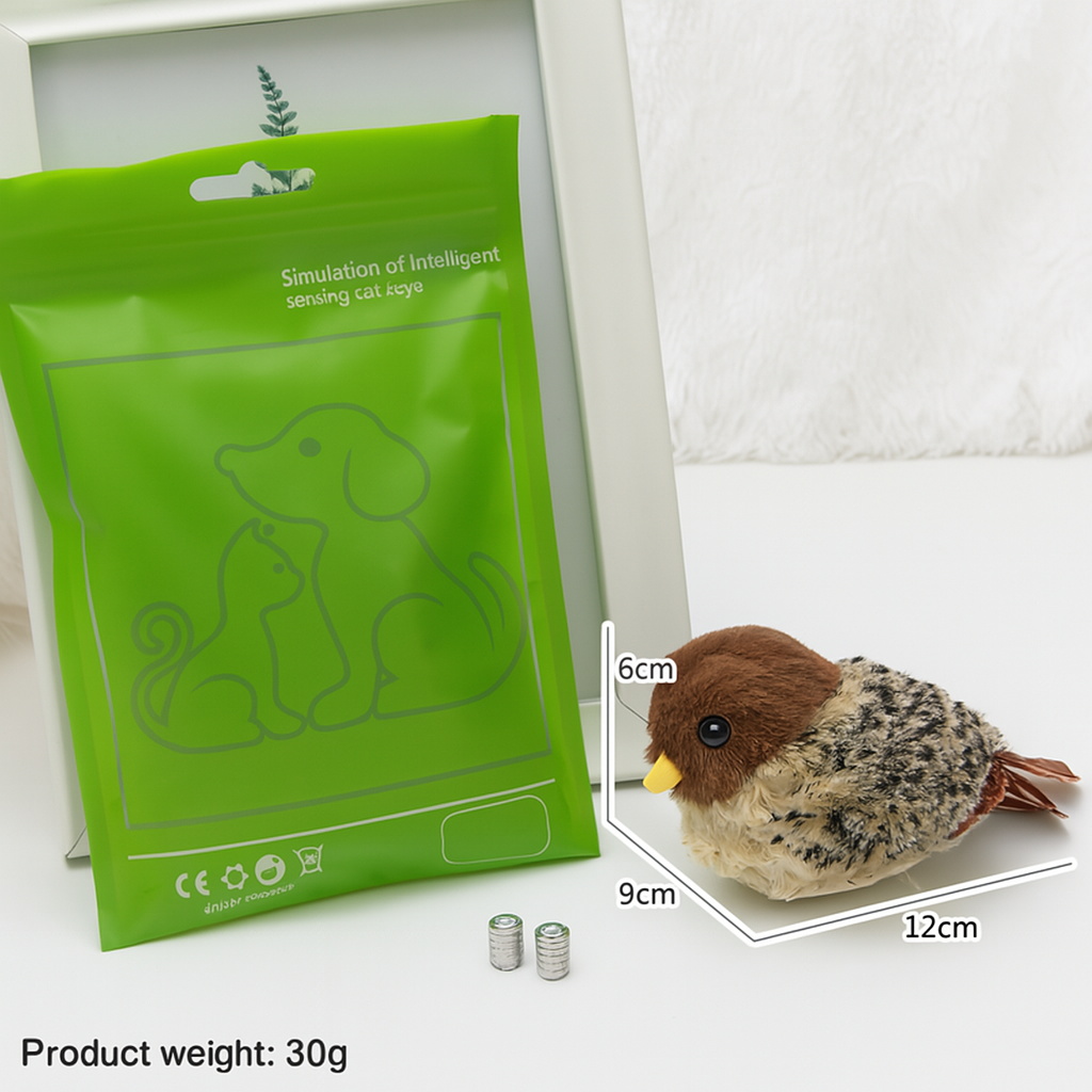 USB Flapping Bird Plush Toy