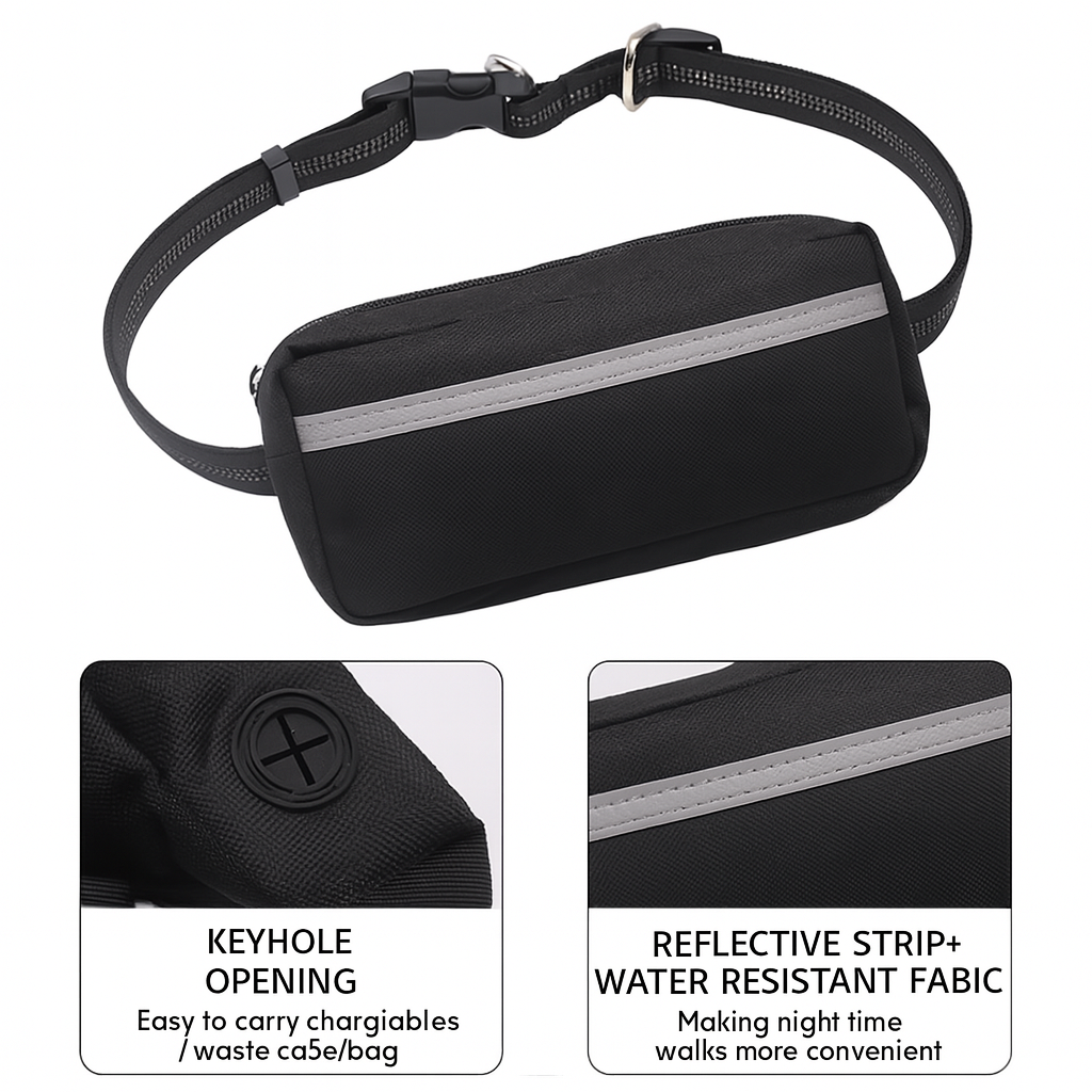 Waist-Tied Running Dog Leash