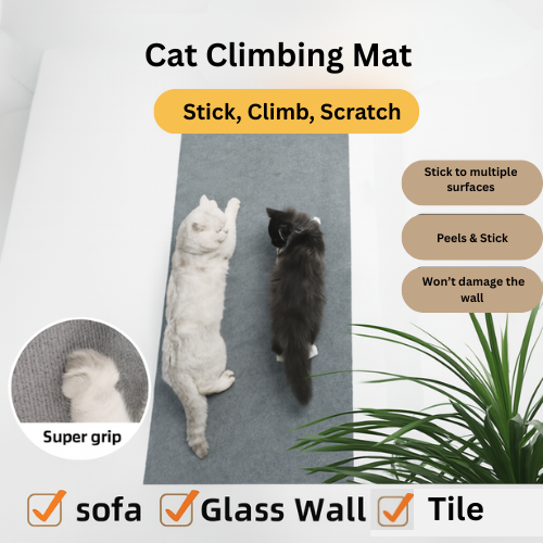 Wall-Mounted Cat Scratch Mat