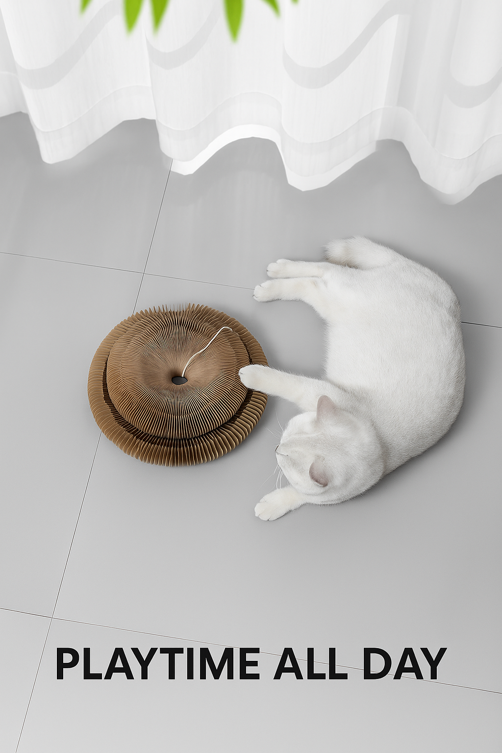 NestlePlay Cat Scratcher & Ball Toy – BUY 1 FREE 1