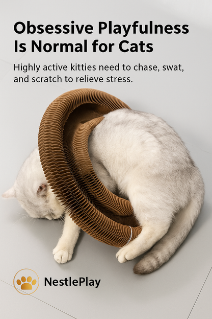 NestlePlay Cat Scratcher & Ball Toy – BUY 1 FREE 1