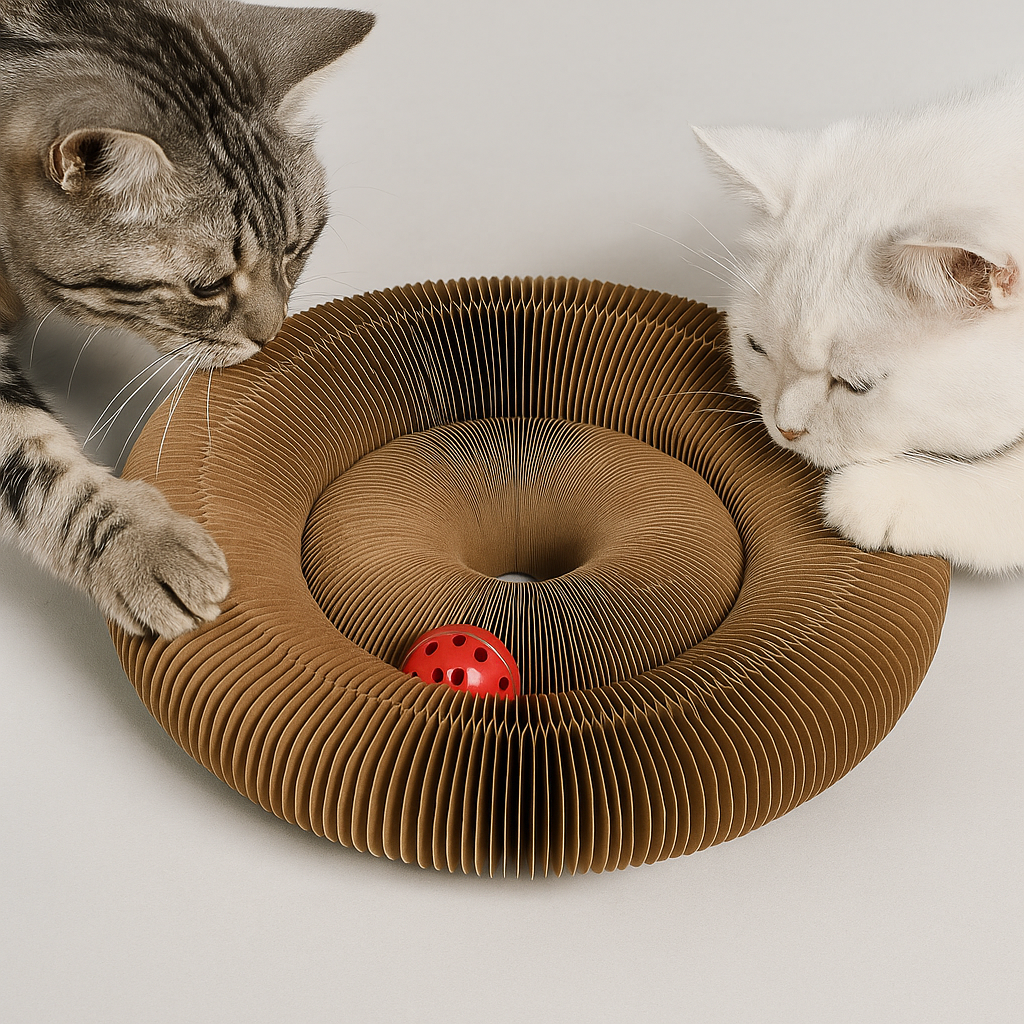 NestlePlay Cat Scratcher & Ball Toy – BUY 1 FREE 1