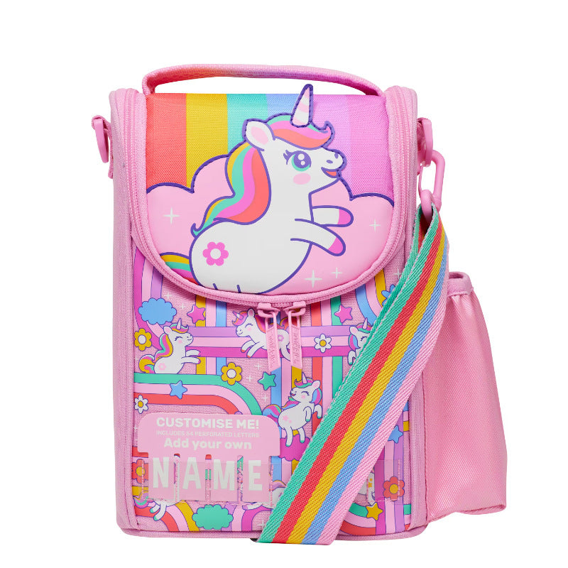 Special chain Australian smiggle meal bag for primary and secondary school students children's lunch bag for students lunch box bag snack bag outdoor