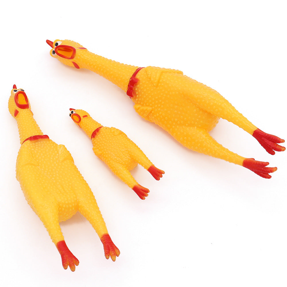 Funny Chicken Dog squeaky toy
