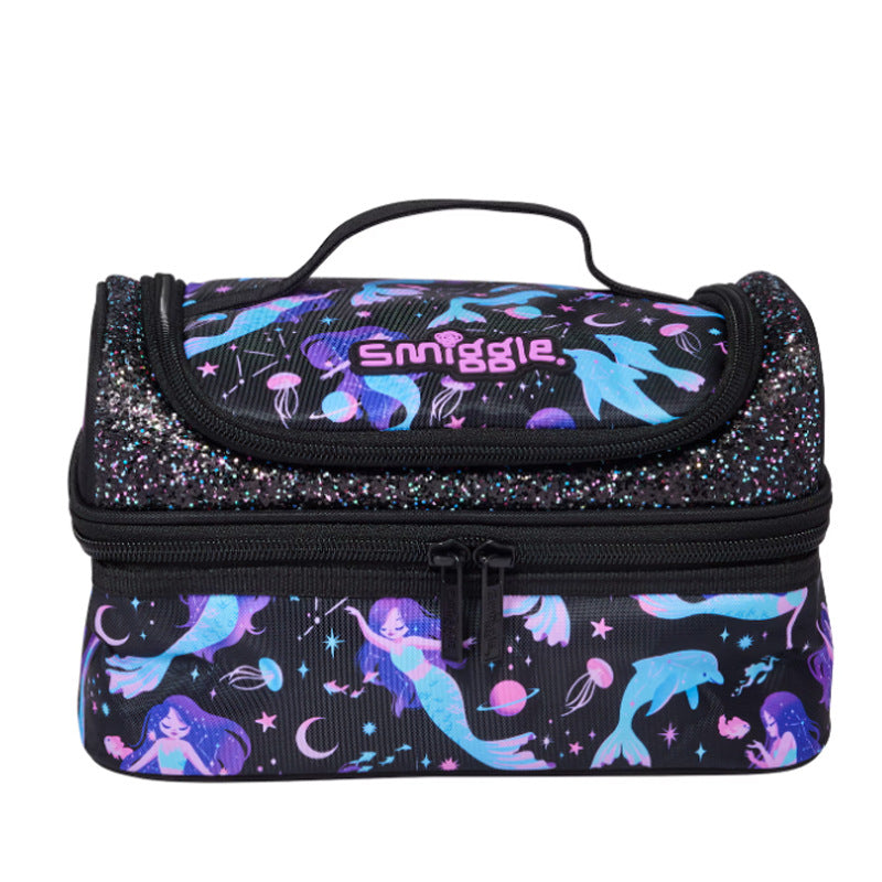 Special chain Australian smiggle meal bag for primary and secondary school students children's lunch bag for students lunch box bag snack bag outdoor
