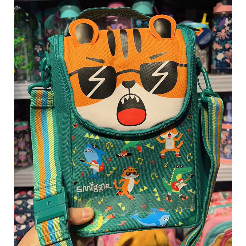 Special chain Australian smiggle meal bag for primary and secondary school students children's lunch bag for students lunch box bag snack bag outdoor