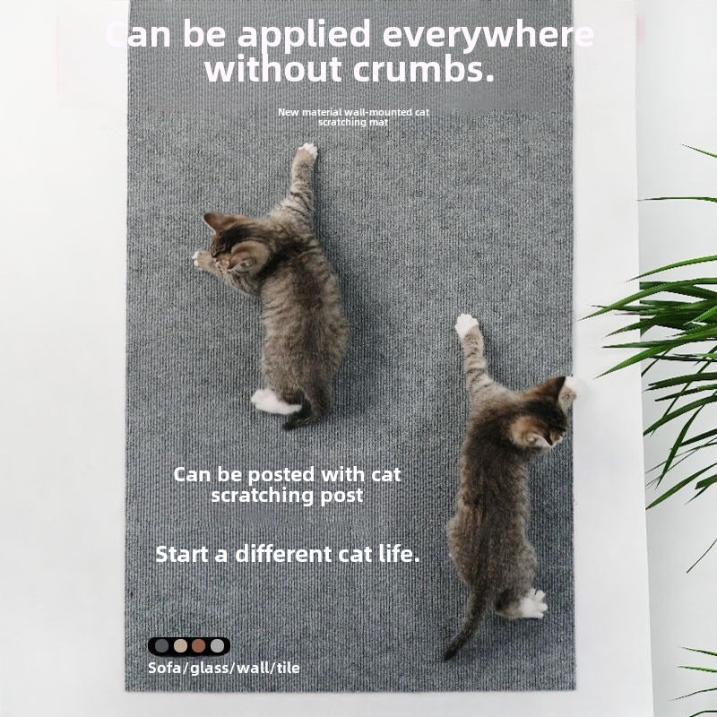 Wall-Mounted Cat Scratch Mat