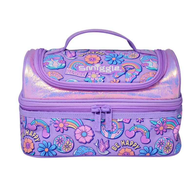 Special chain Australian smiggle meal bag for primary and secondary school students children's lunch bag for students lunch box bag snack bag outdoor