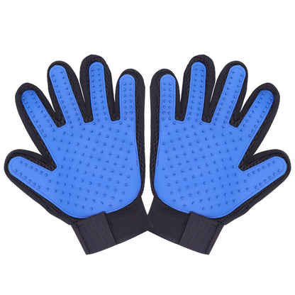 Pet Grooming Gloves – Remove Hair & Dander Fast