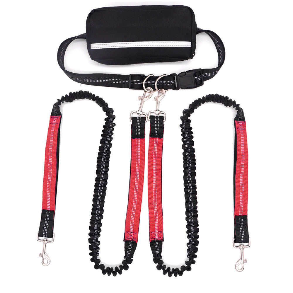 Waist-Tied Running Dog Leash