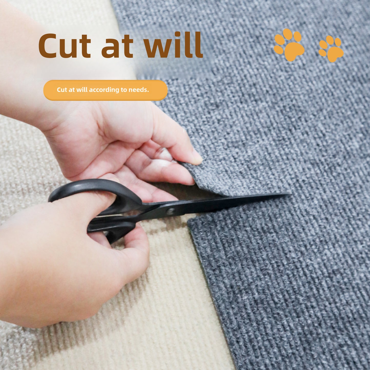 Wall-Mounted Cat Scratch Mat