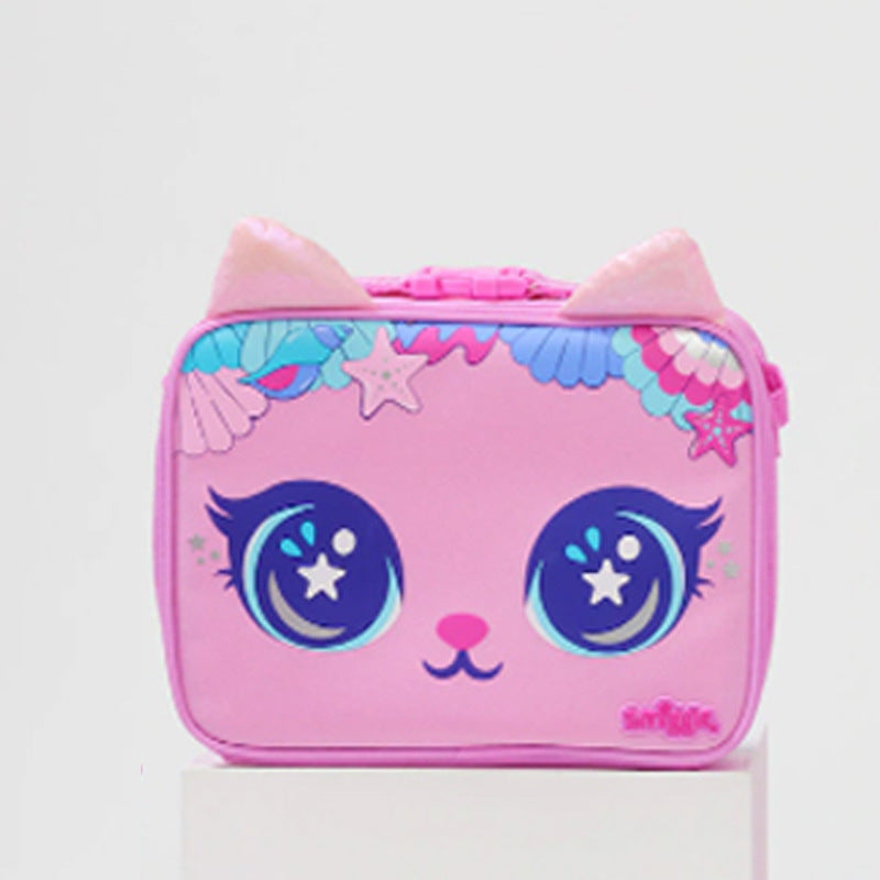 Special chain Australian smiggle meal bag for primary and secondary school students children's lunch bag for students lunch box bag snack bag outdoor
