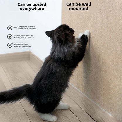 Wall-Mounted Cat Scratch Mat