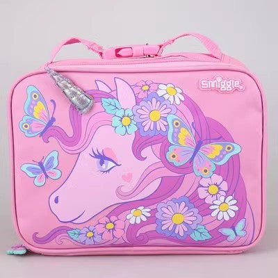 Special chain Australian smiggle meal bag for primary and secondary school students children's lunch bag for students lunch box bag snack bag outdoor