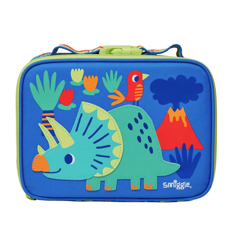 Special chain Australian smiggle meal bag for primary and secondary school students children's lunch bag for students lunch box bag snack bag outdoor