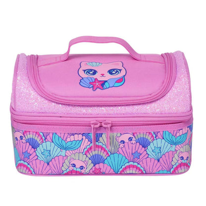 Pink Smiggle-Style Kids Lunch Bag – Insulated Meal Box for School & Outdoor Snacks
