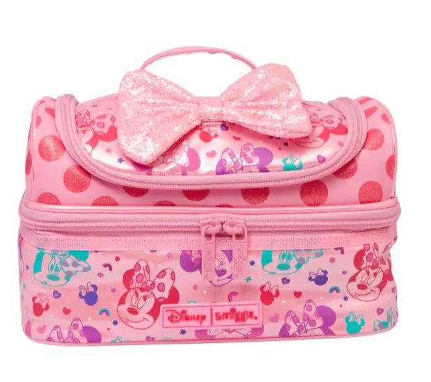 Pink Smiggle-Style Kids Lunch Bag – Insulated Meal Box for School & Outdoor Snacks