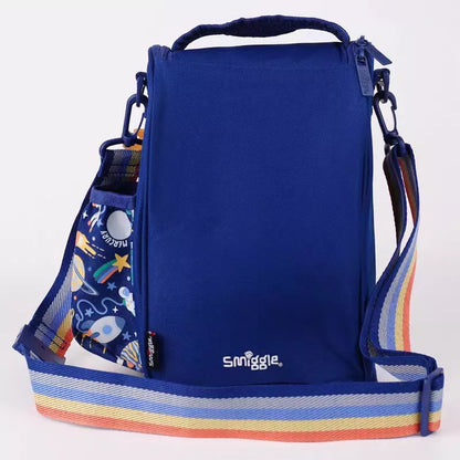 Blue Kids Lunch Bag – Insulated with Bottle Holder